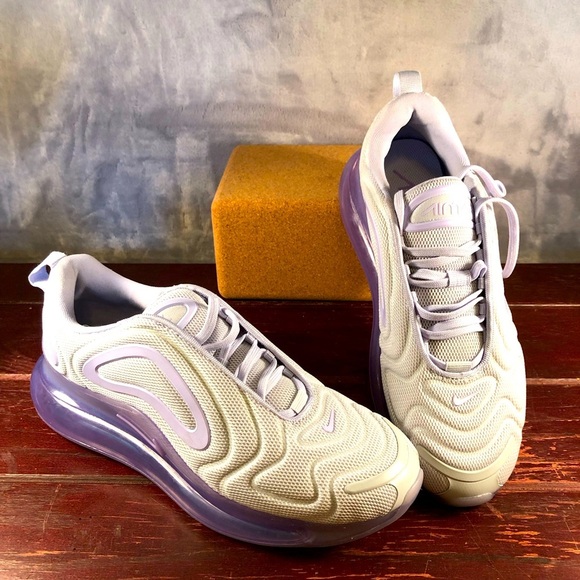 Nike Women's Air Max 720SE White/Purple Size 8.5 - Picture 1 of 11